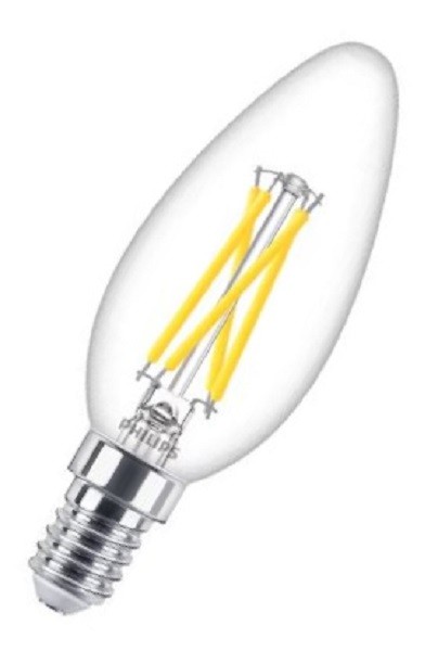 Philips LED Filament Master LEDcandle B35 klar 5,9-60W/922-927 abstimmbares Weiß 806lm E14 220-240V dimmbar