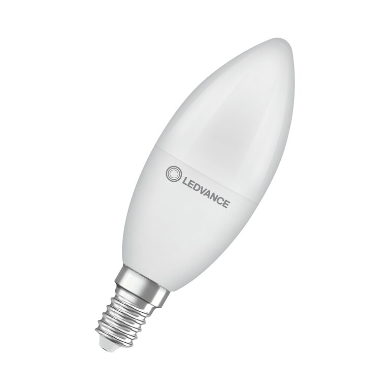 OSRAM LED Lampe STAR STICK 75 10W E14 matt tageslichtweiss wie 75W on