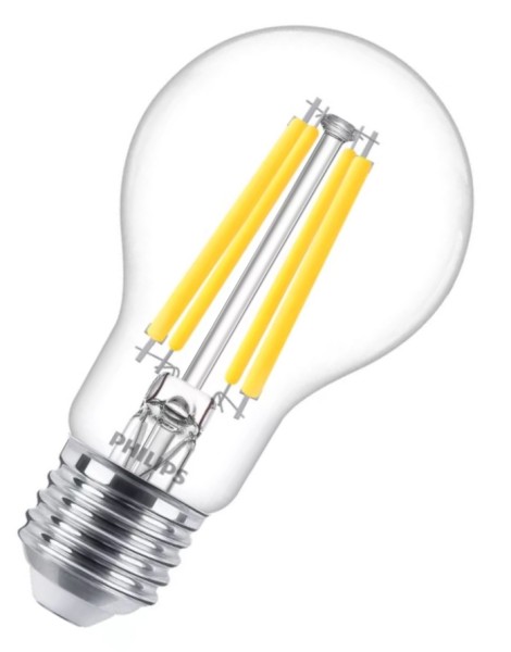 Philips LED Filament Master LEDbulb A60 klar Value 11,2-100W/927 warmweiß 1521lm E27 220-240V dimmbar