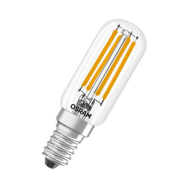 Osram / Ledvance LED Filament Special Stick T klar 300° 6,5-55W/827 warmweiß 730lm E14 220-240V dimmbar