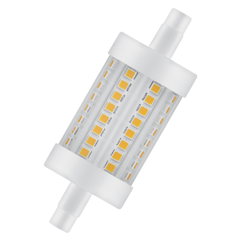 LED R7S Birne 10W 78mm 20W 118mm Glas COB Lampe Dimmbar Ersetzen  SEHalogenröhre
