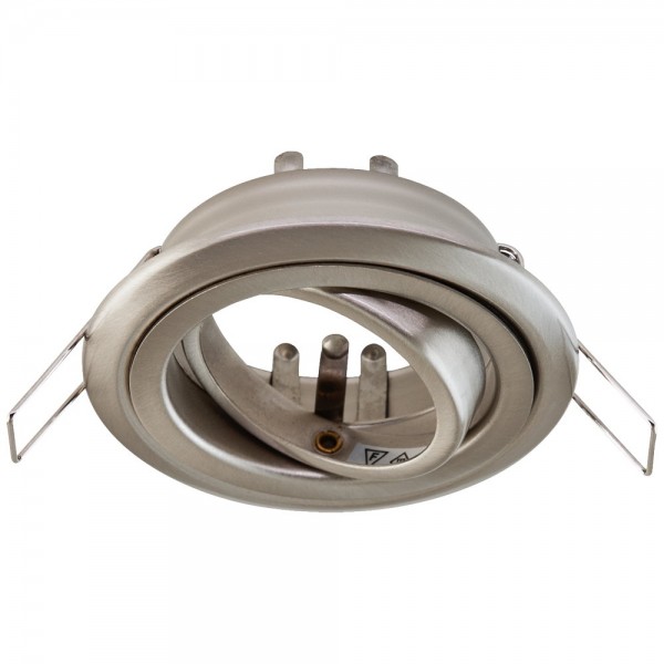 EVN Leuchte Chrom gebürstet schwenkbar rund 83x28mm 12V IP20