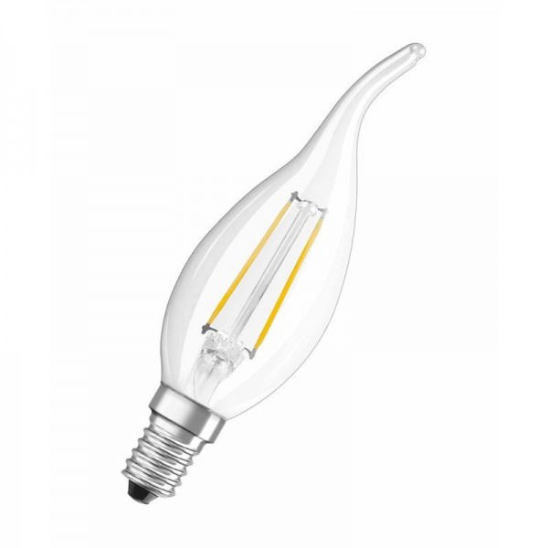 Osram LED Retrofit Filament Classic BA 2,5-25W/827 E14 250lm warmweiß nicht dimmbar klar - Sonderposten