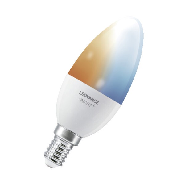 Osram / Ledvance LED Bluetooth Smart+ Classic B matt 220° 4,9-40W/827-865 abstimmbares Weiß 470lm E14 220-240V dimmbar