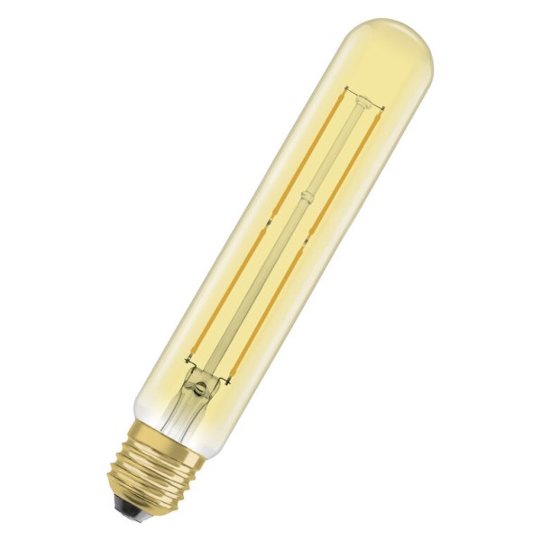 Osram / Ledvance LED Filament Vintage 1906 Tubular gold 300° 4-35W/820 extra warmweiß 400lm E27 220-240V