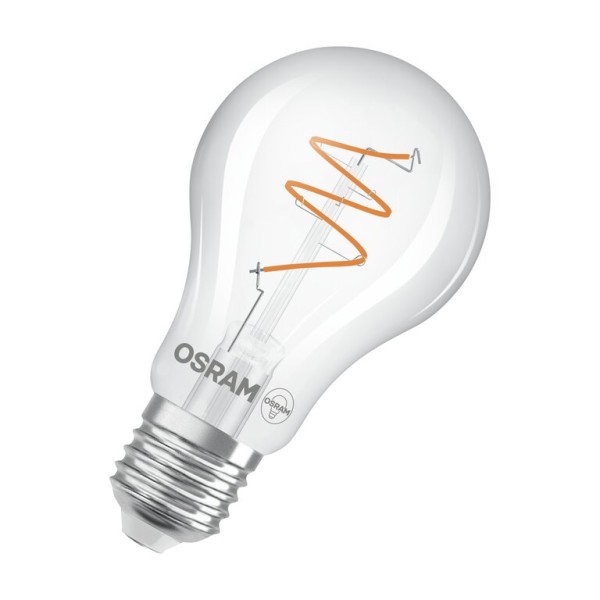 Osram / Ledvance LED Filament Vintage 1906 Classic A klar 300° Spiral 4,6-40W/922 extra warmweiß 470lm E27 220-240V dimmbar