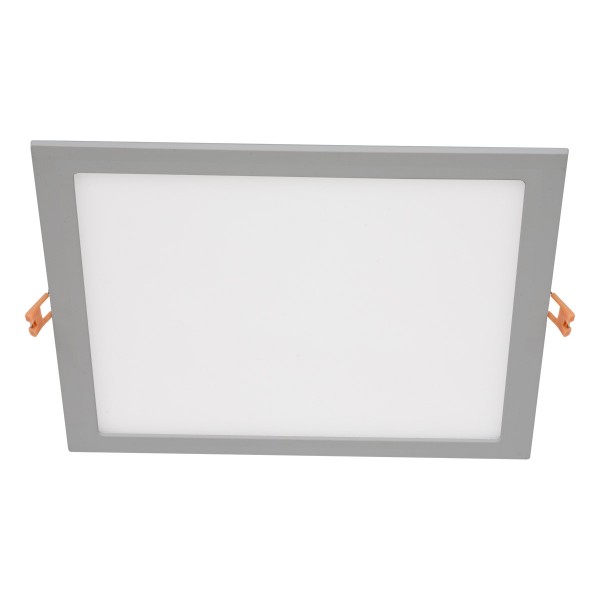 EVN LED Leuchte Silber viereckig 300x300x22mm 27W 4000K 2295lm >80° IP20