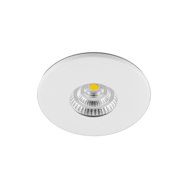 EVN LED Leuchte weiß rund 90x25mm 4,5W 3000K 380lm 21-40° 200-240V IP44