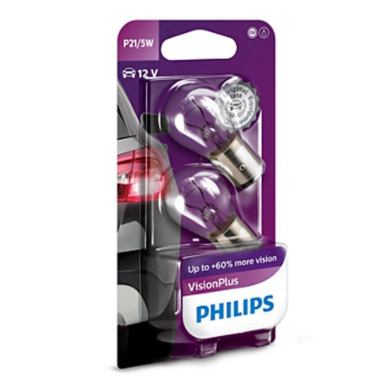 Philips P21/5W Vision Plus - Auto Glühlampen Glühbirnen
