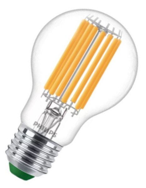 Philips LED Filament Master LEDbulb A60 klar 300° UltraEfficient 7,3-100W/827 warmweiß 1535lm E27 220-240V